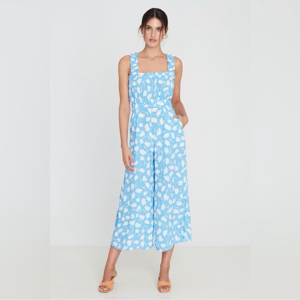 FAITHFULL THE BRAND Dolores Jumpsuit, Leyla Floral Print, XS - Picture 3 of 13